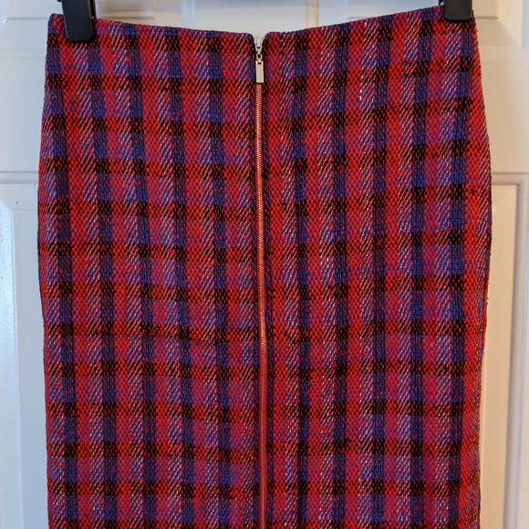 Doncaster plaid pencil skirt - Picture 4 of 6